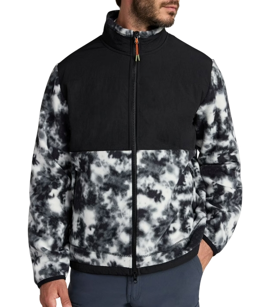 Ozark Trail Men's Mix Media Fleece Jacket: $13
